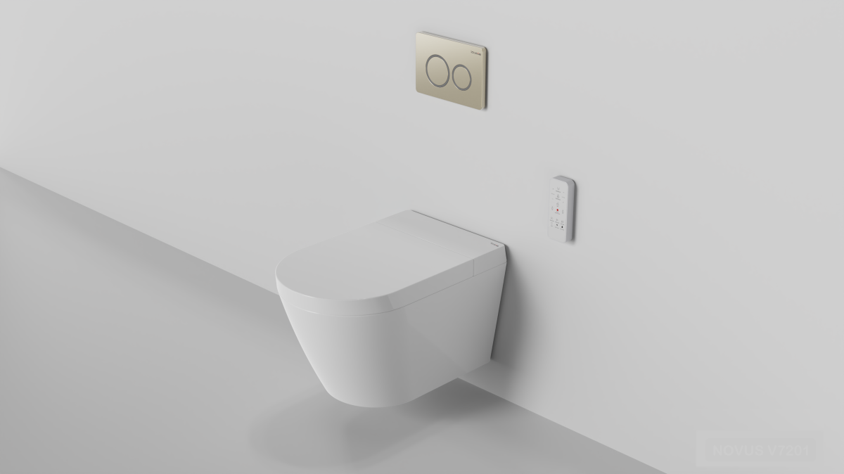 Novus Wall Hung Smart Bidet Suite