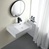Glide Care Wall Hung Ceramic Basing Left Hand Bowl
